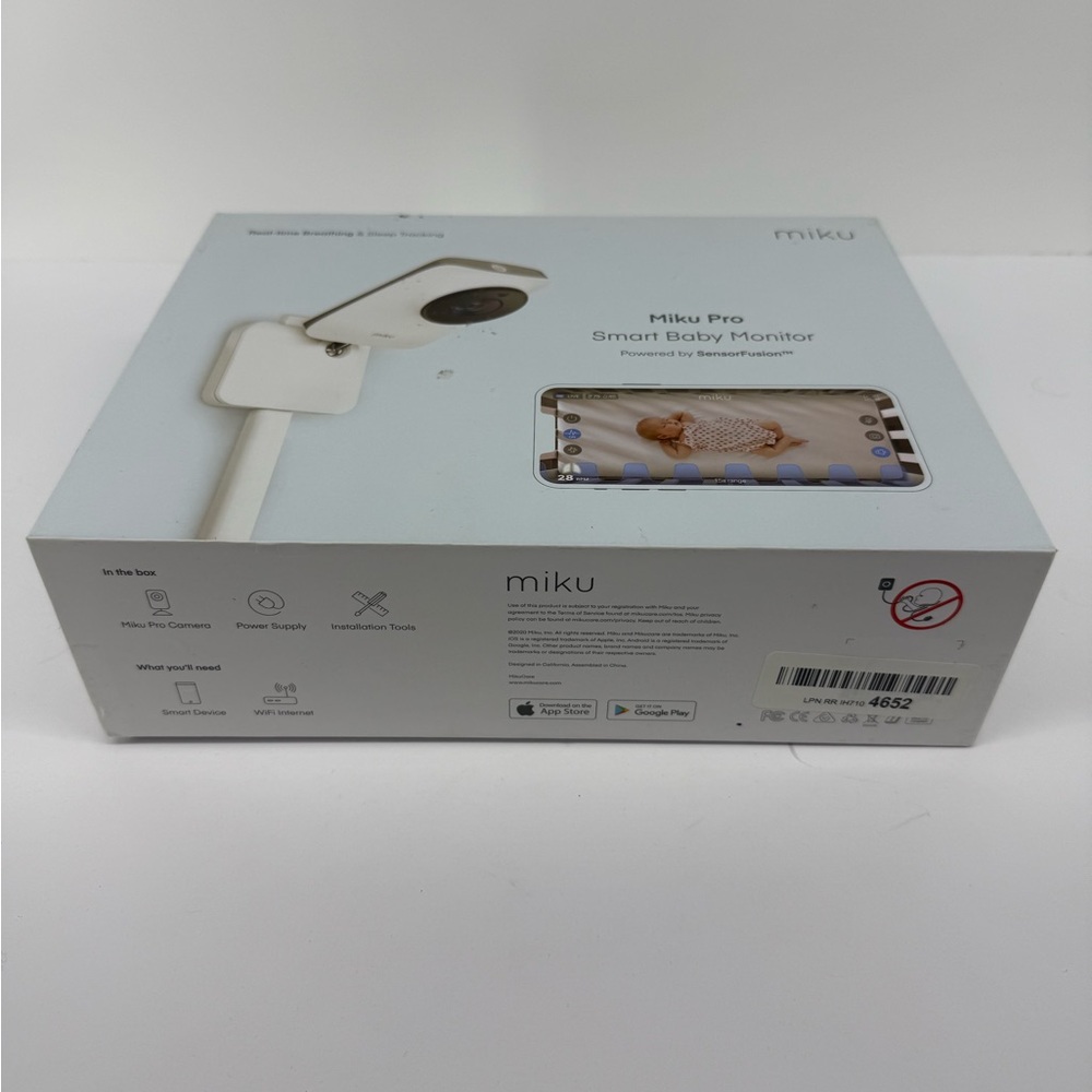 Pro Smart Baby Monitor - White